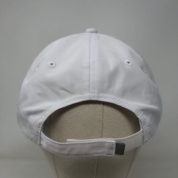 Sweat St. Pete Strapback Hat White One Size Embroidered 6 Panel Core 365 - Picture 6 of 9
